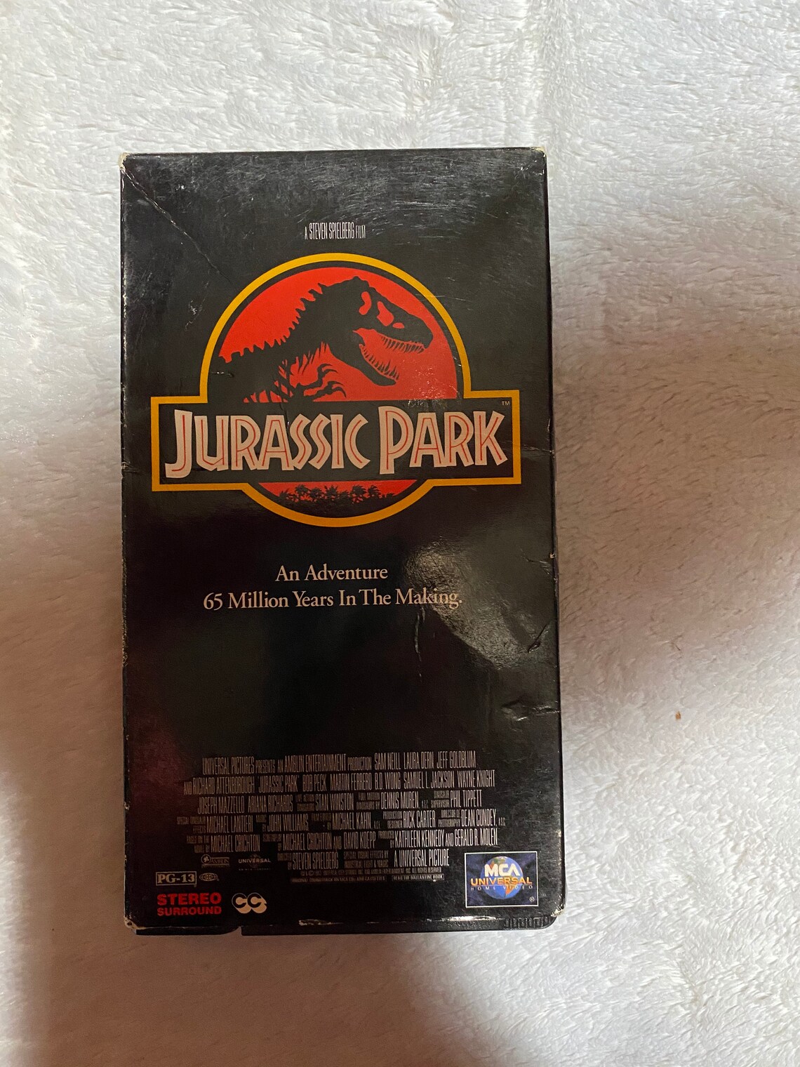 Jurassic Park VHS Tape Etsy