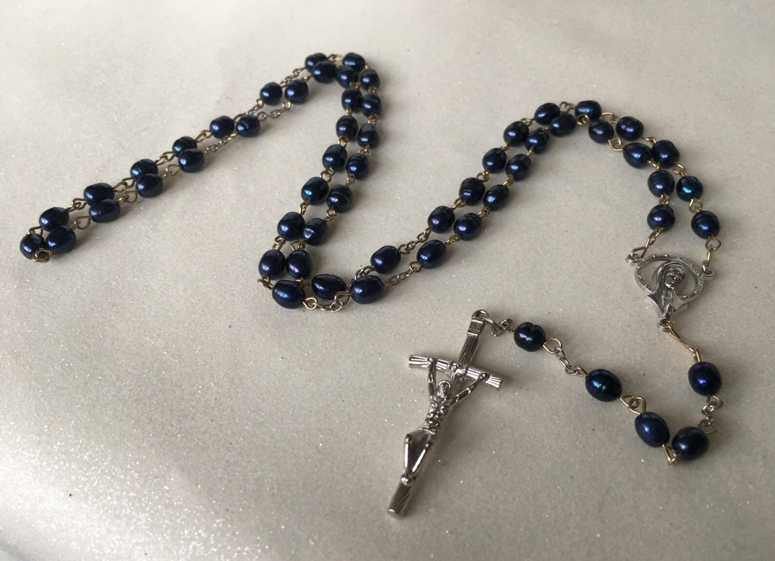 Rosary Beads Necklacenecklace pendantsall kinds of colors Etsy