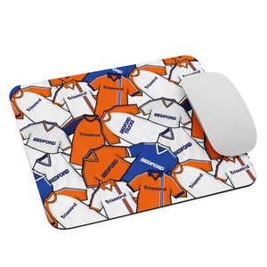 Luton Themed Retro Shirts Inspired Mouse Pad