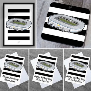 Impression sur le thème du rugby A5, A4, A3 / sous-verre / cartes de voeux