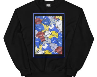 Retro toffees artwork shirts geïnspireerd uniseks sweatshirt