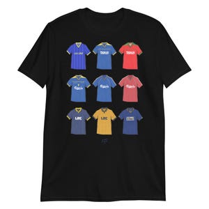 Camiseta unisex de manga corta con camisetas retro inspiradas en Wimbledon