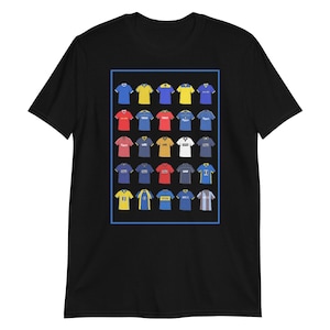 Camiseta unisex de manga corta con ilustraciones inspiradas en los clásicos de Wimbledon