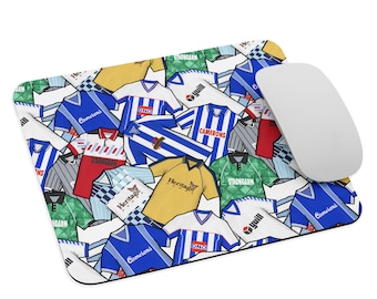 Retro Iconic Shirts of Hartlepool Inspired Mouse Pad