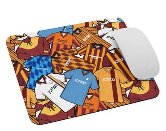 Bradford Inspired Retro Shirts Themed Mouse Pad