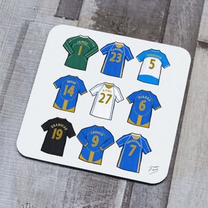 Portsmouth Legends Shirts Memorabilia Hand Sublimated Coaster