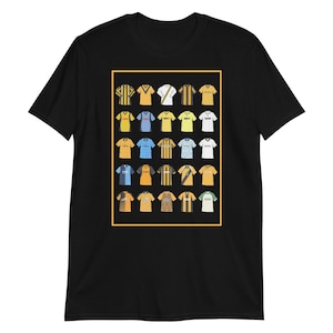 Classics of Cambridge | Jerseys Inspired Artwork Short-Sleeve Unisex T-Shirt