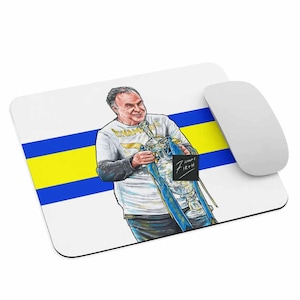 Op Marcelo Bielsa Leeds geïnspireerde kampioenen muismat