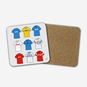 Napoli Camisetas Retro Recuerdos Mano Sublimada Football Coaster