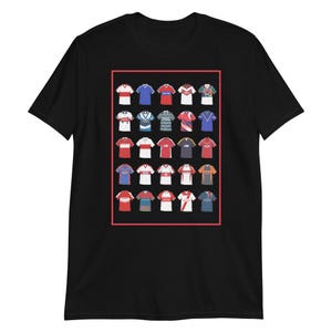 Classics of KR | Jerseys Inspired Artwork Short-Sleeve Unisex T-Shirt