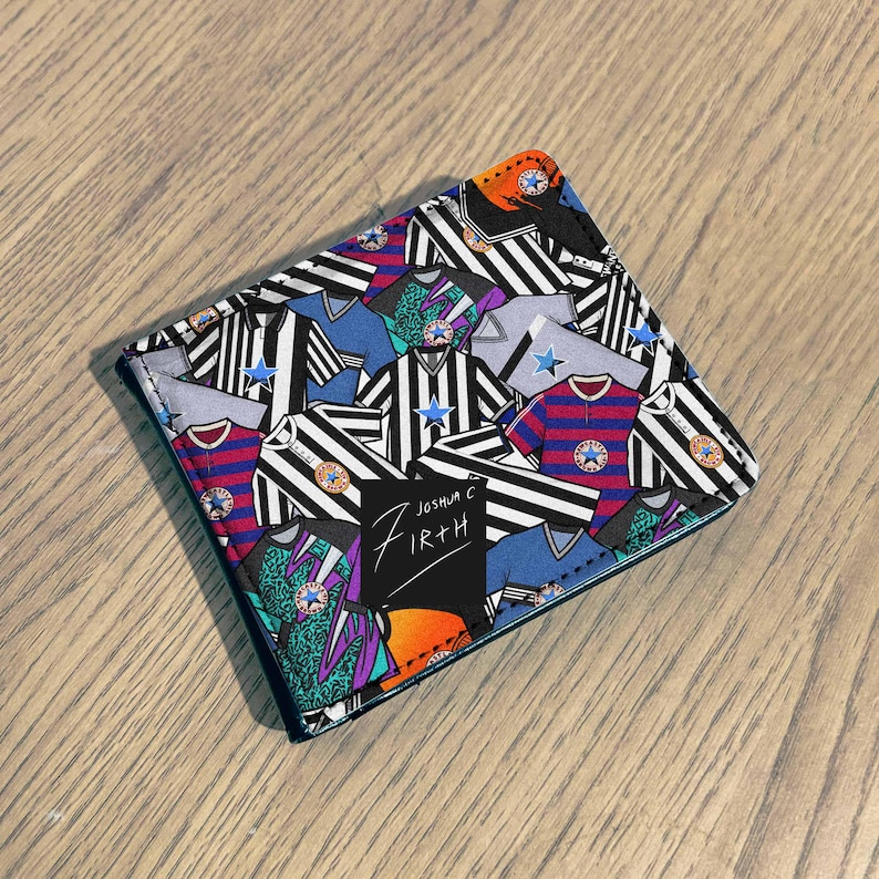 Newcastle United Inspired Football Classics Retro Jerseys Wallet