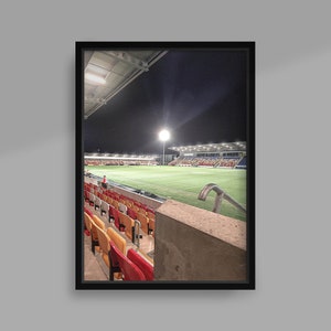 York Football Stadium Memorabilia Poster Print