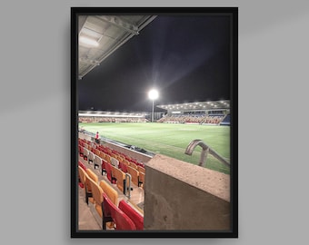 York Football Stadium Memorabilia Poster Print
