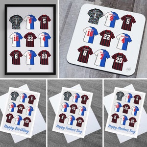 Legends of 1994/95 Blackburn Themed A5, A4, A3 Print / Coaster / Greetings Cards