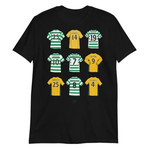 Legends of Celtic Inspired Short-Sleeve Unisex T-Shirt Football Inspired