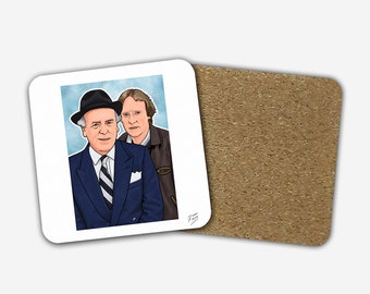 Arthur Daley & Terry McCann TV Memorabilia Hand Sublimated Coaster