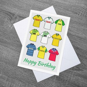 Canaries Inspired Art Style Card Birthday or Other Custom - With Envelope