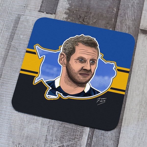 Rob Burrow Leeds Legend Memorabilia Rugby League Coaster