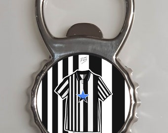 Geordie 1990-93 Home Shirt Memorabilia Metal Bottle Opener Fridge Magnet