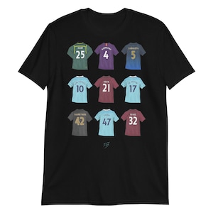 City Legends Shirts Illustrated Football T-Shirt