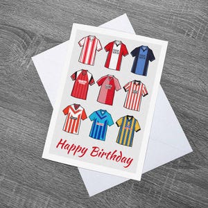 Anniversaire de carte de style artistique inspiré des saints ou autre carte personnalisée - avec enveloppe