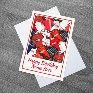 Dons inspiré des chemises de style rétro, carte d'anniversaire ou autre personnalisation - avec enveloppe
