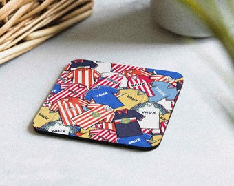 Sunderland Inspired Retro Jerseys Memorabilia Hand Sublimated Coaster