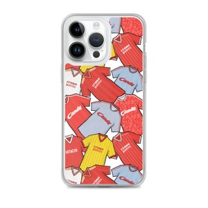 Etui Liverpool Inspired Retro Shirts Clear Case na iPhone’a® z motywem piłkarskim