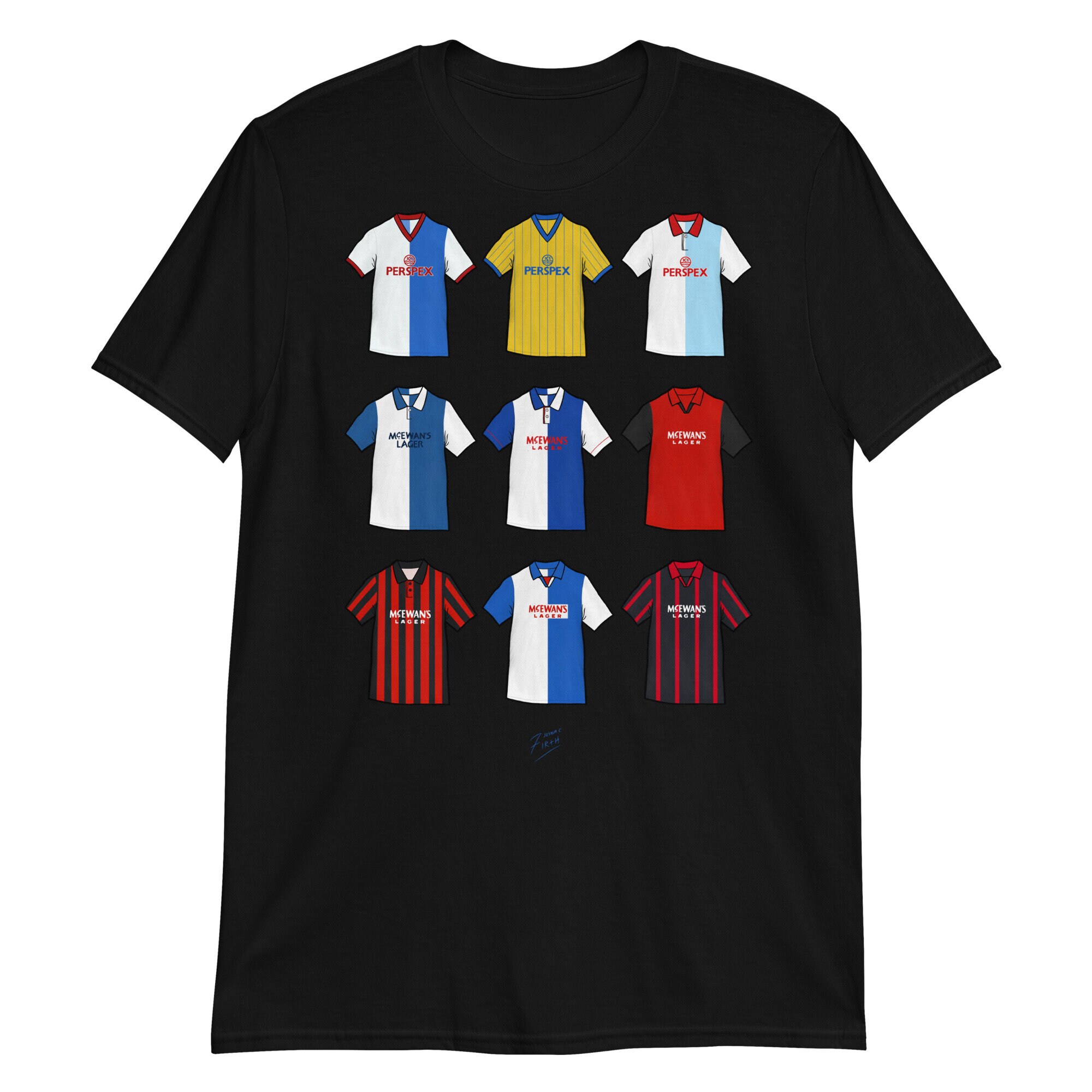Blackburn rovers retro shirts on sale