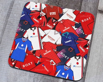 Classic Nottingham Inspired Shirts Memorabilia Hand Sublimated Coaster