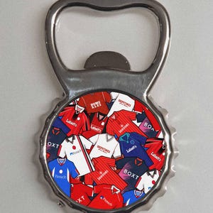 Nottingham Inspired Shirts Artwork Metal Bottle Opener Fridge Magnet