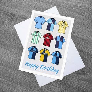 Wycombe Inspired Art Style Card Birthday or Other Custom - With Envelope