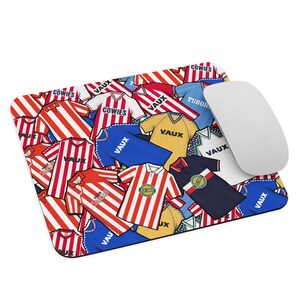 Sunderland Inspired Retro Jerseys Mouse Pad
