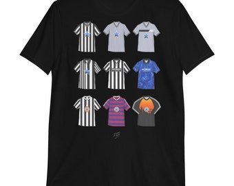 Geordie Retro Shirts Tyneside Illustrated T-Shirt