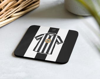 Geordie 1997-99 Home Shirt Memorabilia Hand Sublimated Coaster