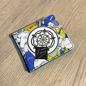 Leeds United Rfid Aluminium Card Holder
