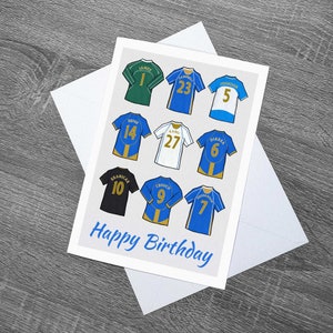 Anniversaire de chemises de légendes de Portsmouth, fête des pères, carte de fête des mères avec enveloppe