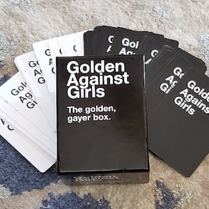 CARD GAME Golden Against Girls 180 cards cah