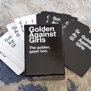 CARD GAME Golden Against Girls 180 cards cah