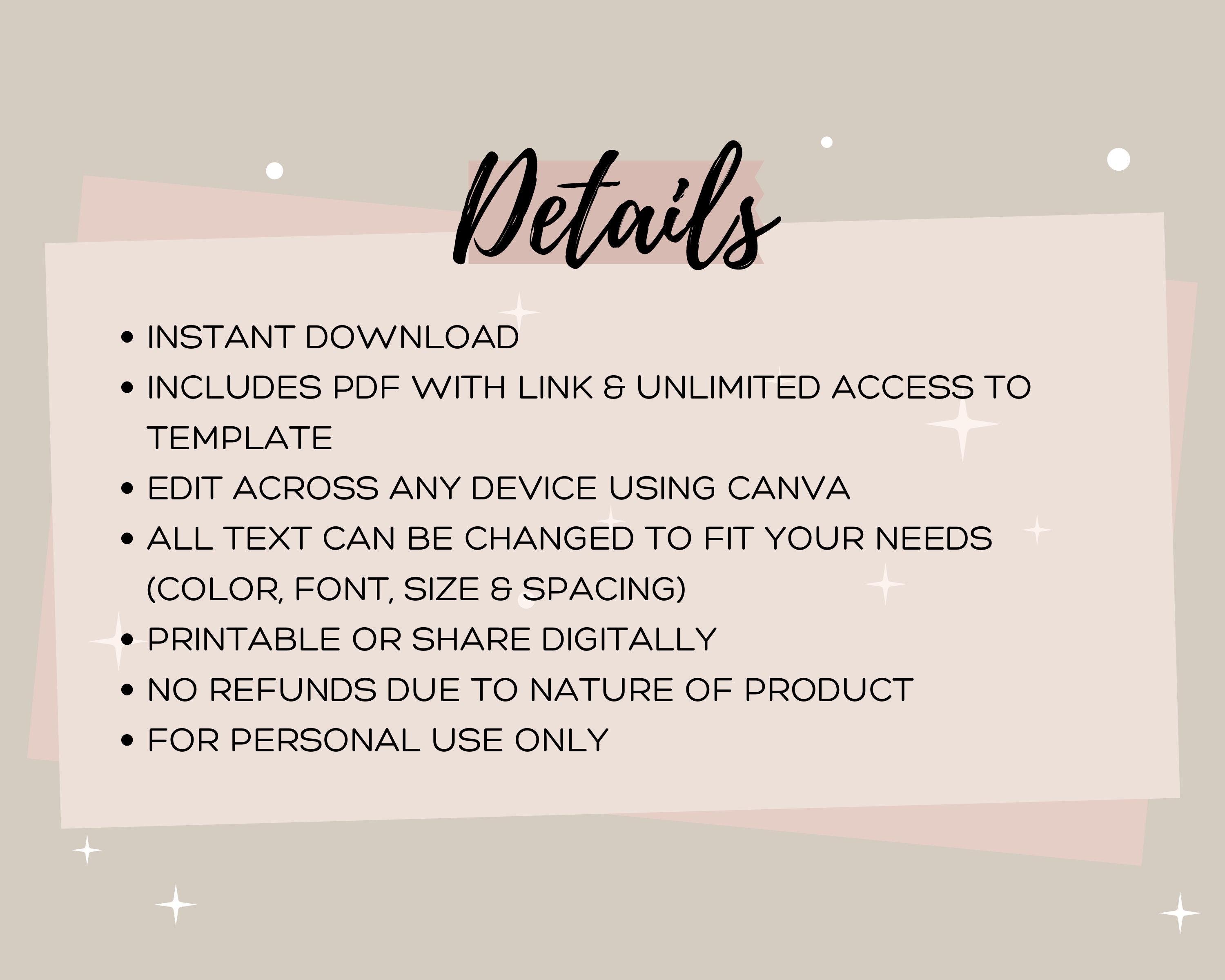 Simple Canva Invitation Template
