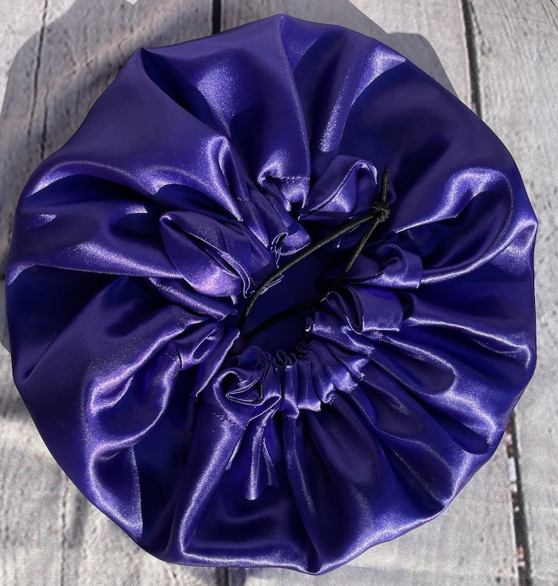 Sleep cap Adult Adjustable satin Bonnet Hair Bonnet Protect your natural hair child sizes.