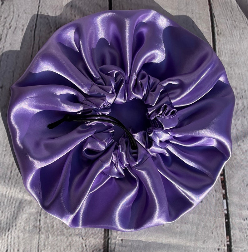 Sleep cap Adult Adjustable satin Bonnet Hair Bonnet Protect your natural hair child sizes.