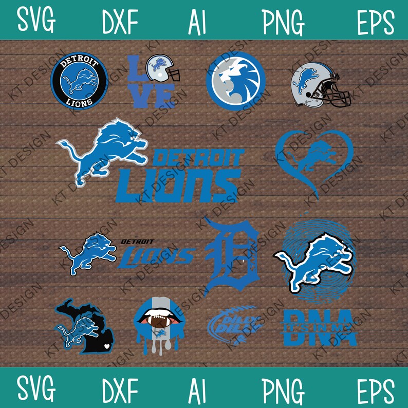 Free Free 164 Detroit Lions Svg SVG PNG EPS DXF File