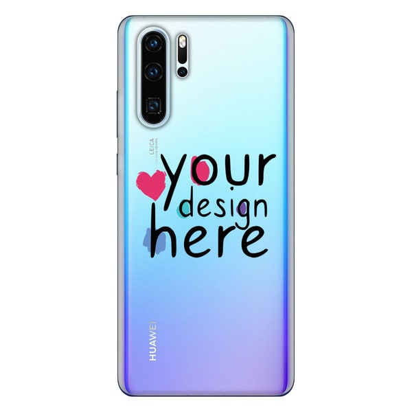 Personalisierte Hülle für Huawei P-series mit Bild oder Foto Personalisierte Hülle für Huawei P30 P40 Serie