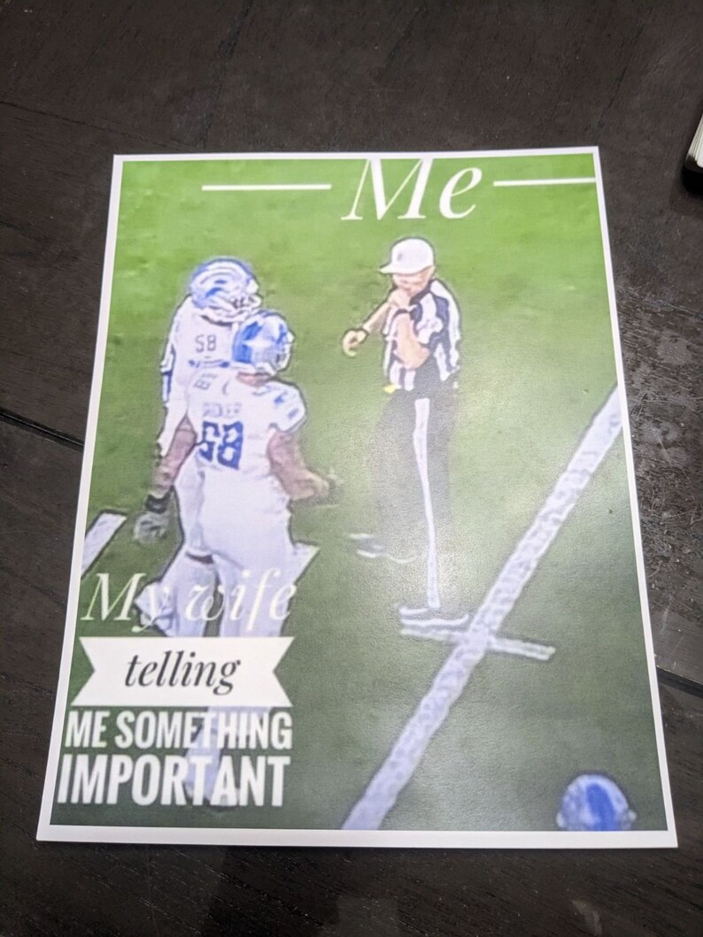 Refs Screwed Detroit Lions Memorabilia Etsy