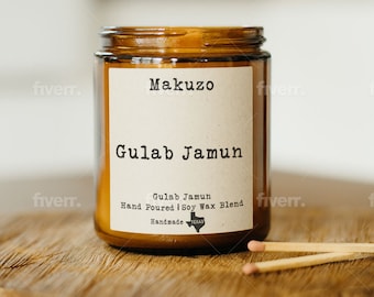 Gulab Jamun Candle, Gifts from India