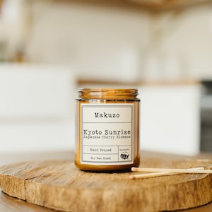 Japanese Cherry Blossom Candle