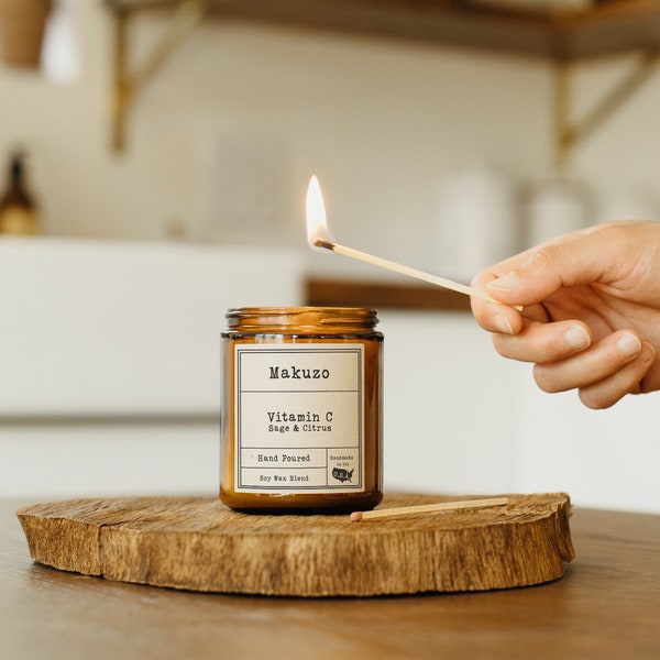 Sage Citrus Candles Etsy