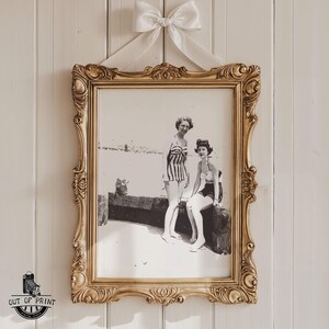 1950s Rockabilly Bathing Suits, 1950s Women At Beach, Vintage Printable Wall Art, Instant Digital Download, Easy Print JPG Photo, Old Photo