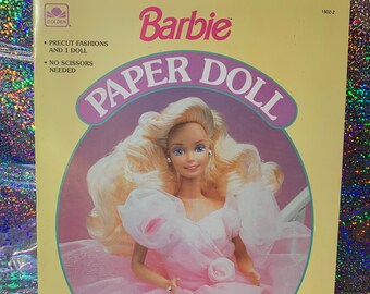 vintage barbie paper dolls
